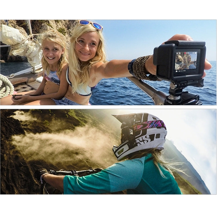 PULUZ Custodia in plastica ABS Custodia protettiva per montaggio su telaio Gabbia con piedistallo e vite lunga per GoPro HERO (2018) /7 Nero /6 /5, For GoPro HERO6 /5, HERO6 /5(US)