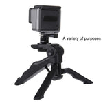 Supporto per treppiede pieghevole PULUZ Grip con adattatore e viti per GoPro Hero11 Black / HERO10 Black / HERO9 Black / HERO8 Black / HERO7 /6 /5 /5 Session /4 Session /4 /3+ /3 /2 /1, Xiaoyi e altre azioniFotocamere, carico massimo: 2 kg, Load Max: 2kg