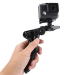 Supporto per treppiede pieghevole PULUZ Grip con adattatore e viti per GoPro Hero11 Black / HERO10 Black / HERO9 Black / HERO8 Black / HERO7 /6 /5 /5 Session /4 Session /4 /3+ /3 /2 /1, Xiaoyi e altre azioniFotocamere, carico massimo: 2 kg, Load Max: 2kg