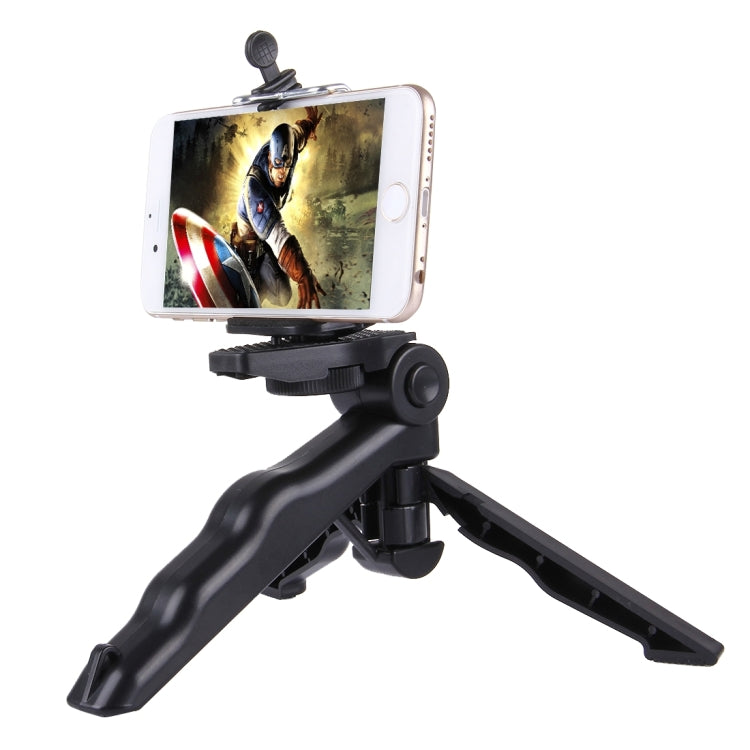 Supporto per treppiede pieghevole PULUZ Grip con adattatore e viti per GoPro Hero11 Black / HERO10 Black / HERO9 Black / HERO8 Black / HERO7 /6 /5 /5 Session /4 Session /4 /3+ /3 /2 /1, Xiaoyi e altre azioniFotocamere, carico massimo: 2 kg, Load Max: 2kg