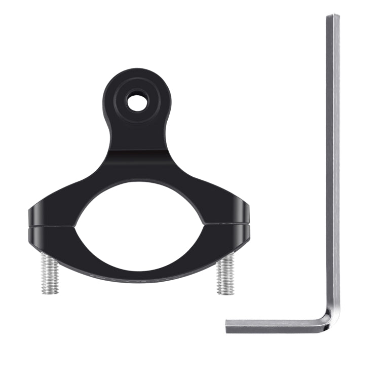 PULUZ Adattatore per manubrio bici Supporto in alluminio per GoPro Hero11 Black / HERO10 Black /9 Black /8 Black /7 /6 /5 /5 Session /4 Session /4 /3+ /3 /2 /1, DJI Osmo Action e altre action cam, Aluminum Mount