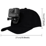 PULUZ Cappello da baseball con gancio a J e vite per supporto per GoPro, DJI OSMO Action e altre action cam, Baseball Hat Black Color, Baseball Hat Red Color, Baseball Hat Dark Blue Color, Baseball Hat Black (US Stock), Baseball Hat Red (US Stock)     ...