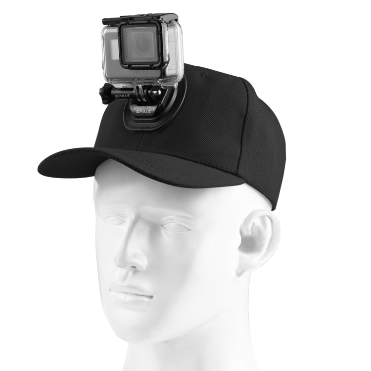 PULUZ Cappello da baseball con gancio a J e vite per supporto per GoPro, DJI OSMO Action e altre action cam, Baseball Hat Black Color, Baseball Hat Red Color, Baseball Hat Dark Blue Color, Baseball Hat Black (US Stock), Baseball Hat Red (US Stock)     ...
