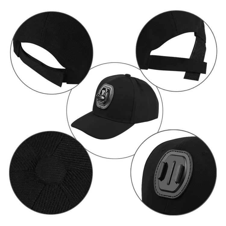 PULUZ Cappello da baseball con gancio a J e vite per supporto per GoPro, DJI OSMO Action e altre action cam, Baseball Hat Black Color, Baseball Hat Red Color, Baseball Hat Dark Blue Color, Baseball Hat Black (US Stock), Baseball Hat Red (US Stock)     ...