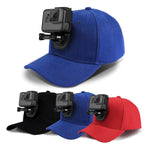 PULUZ Cappello da baseball con gancio a J e vite per supporto per GoPro, DJI OSMO Action e altre action cam, Baseball Hat Black Color, Baseball Hat Red Color, Baseball Hat Dark Blue Color, Baseball Hat Black (US Stock), Baseball Hat Red (US Stock)     ...