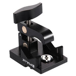 PULUZ Morsetto di fissaggio universale con supporto in lega di alluminio per GoPro Hero11 Black / HERO10 Black /9 Black /8 Black /7 /6 /5 /5 Session /4 Session /4 /3+ /3 /2 /1, DJI Osmo Action e altre azioniMacchine fotografiche, Fixing Clamp Mount