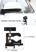 PULUZ Morsetto di fissaggio universale con supporto in lega di alluminio per GoPro Hero11 Black / HERO10 Black /9 Black /8 Black /7 /6 /5 /5 Session /4 Session /4 /3+ /3 /2 /1, DJI Osmo Action e altre azioniMacchine fotografiche, Fixing Clamp Mount