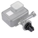 PULUZ Mini formato 1/4 pollici vite adattatore per treppiede per GoPro Hero11 nero / HERO10 nero /9 nero /8 nero /7 /6 /5 /5 sessione /4 sessione /4 /3+ /3 /2 /1, DJIOsmo Action e altre action camera, foro per vite diametro 3,9 mm, diametro 2,2 cm     ...