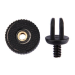 PULUZ Adattatore per montaggio su treppiede a vite da 1/4 di pollice per GoPro Hero11 Nero / HERO10 Nero /9 Nero /8 Nero /7 /6 /5 /5 Sessione /4 Sessione /4 /3+ /3 /2 /1, DJI Osmo Action eAltre action camera Foro per vite diametro 5 mm, diametro 3,3 cm...