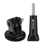 PULUZ Adattatore per treppiede per fotocamera con vite lunga per GoPro Hero11 Black / HERO10 Black /9 Black /8 Black /7 /6 /5 /5 Session /4 Session /4 /3+ /3 /2 /1, DJI Osmo Action e altroTelecamere d'azione, Tripod Adapter + Screw