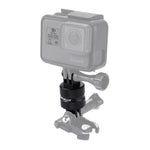 PULUZ Supporto per treppiede con braccio di estensione girevole CNC con rotazione a 360 gradi per GoPro Hero11 Nero / HERO10 Nero /9 Nero /8 Nero /7 /6 /5 /5 Sessione /4 Sessione /4 /3+ /3 /2 /1, DJI OsmoAzione e altre action cam, Extension Adapter