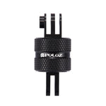 PULUZ Supporto per treppiede con braccio di estensione girevole CNC con rotazione a 360 gradi per GoPro Hero11 Nero / HERO10 Nero /9 Nero /8 Nero /7 /6 /5 /5 Sessione /4 Sessione /4 /3+ /3 /2 /1, DJI OsmoAzione e altre action cam, Extension Adapter