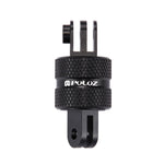 PULUZ Supporto per treppiede con braccio di estensione girevole CNC con rotazione a 360 gradi per GoPro Hero11 Nero / HERO10 Nero /9 Nero /8 Nero /7 /6 /5 /5 Sessione /4 Sessione /4 /3+ /3 /2 /1, DJI OsmoAzione e altre action cam, Extension Adapter