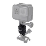 PULUZ Supporto per treppiede con braccio di estensione girevole CNC con rotazione a 360 gradi per GoPro Hero11 Nero / HERO10 Nero /9 Nero /8 Nero /7 /6 /5 /5 Sessione /4 Sessione /4 /3+ /3 /2 /1, DJI OsmoAzione e altre action cam, Extension Adapter
