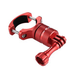 PULUZ Supporto adattatore per manubrio in alluminio per bici con rotazione a 360 gradi con vite per GoPro Hero11 nero / HERO10 nero /9 nero /8 nero /7 /6 /5 /5 sessione /4 sessione /4 /3+ /3 /2 /1, DJI OsmoAzione e altre action cam, AE Stock (Blue)    ...