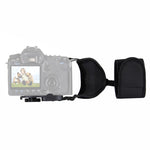 PULUZ Morbido cinturino da polso in neoprene con impugnatura a mano con piastra in plastica a vite da 1/4 di pollice per fotocamere SLR / DSLR, Wrist Strap