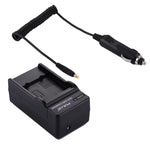 Caricabatteria da auto per batteria per fotocamera digitale PULUZ per batteria CASIO CNP40, CNP40 Car Charger