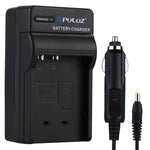 Caricabatteria da auto per batteria per fotocamera digitale PULUZ per batteria Casio CNP120, CNP120 Car Charger
