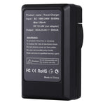 Caricabatteria da auto per batteria per fotocamera digitale PULUZ per batteria Nikon EN-EL14, EN-EL14 Car Charger