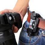 Clip per fotocamera PULUZ Clip a sgancio rapido in lega di alluminio con piastra, Capture Clip(AE), Quick Release(Blue), Capture Clip