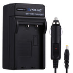 PULUZ Batteria per Fotocamera Digitale Caricabatteria da Auto per Fujifilm NP-60 / NP-30, Kodak K5000 / K5001, Olympus LI-20B, Samsung SLB-1037 / 1137 Batteria, NP-60 Car Charger