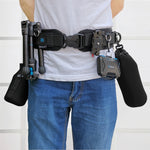 PULUZ Cintura multifunzionale con cinturino in vita con gancio per fotocamere SLR / DSLR, Waistband Strap
