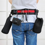 PULUZ Cintura multifunzionale con cinturino in vita con gancio per fotocamere SLR / DSLR, Waistband Strap