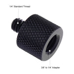 Vite adattatore con filettatura femmina da 3/8" PULUZ a vite adattatore con filettatura maschio da 1/4".