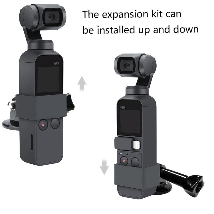 Telaio della staffa di espansione PULUZ con adattatore e vite per DJI OSMO Pocket / Pocket 2