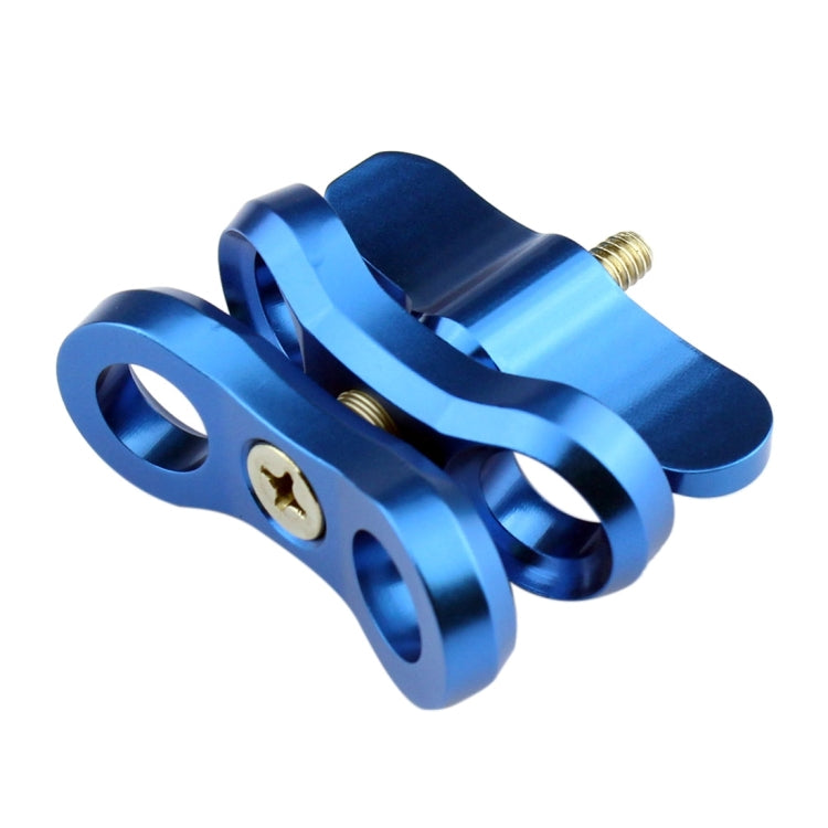 PULUZ Morsetto a sfera Staffa per fotocamera subacquea con foro chiuso Morsetto per torcia a molla in alluminio CNC per sistema di fotografia subacquea subacquea, Single Ball Close Hole(Black), Single Ball Close Hole(Blue), Single Ball Close Hole(Red)