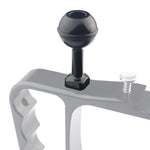 Adattatore a sfera in alluminio con vite 1/4" per action cam