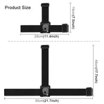 PULUZ Cintura di montaggio elastica Cinghia per la testa regolabile per GoPro, Insta360 ONE R, DJI Osmo Action e altre action camera, Head Strap