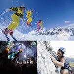 PULUZ Cintura di montaggio elastica Cinghia per la testa regolabile per GoPro, Insta360 ONE R, DJI Osmo Action e altre action camera, Head Strap