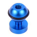 Adattatore testa a sfera in alluminio per action camera