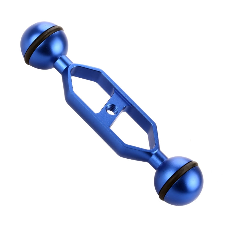 PULUZ Braccio a doppia sfera in lega di alluminio da 5,0 pollici 12,6 cm, diametro sfera: 25 mm, 5.0 inch (Black), 5.0 inch (Blue), 5.0 inch (Red)