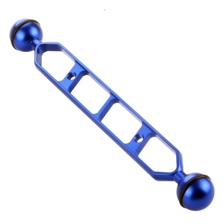 Braccio a doppia sfera in lega di alluminio PULUZ da 9,0 pollici 22,8 cm, diametro sfera: 25 mm, 9.0 inch (Black), 9.0 inch (Blue), 9.0 inch (Red)