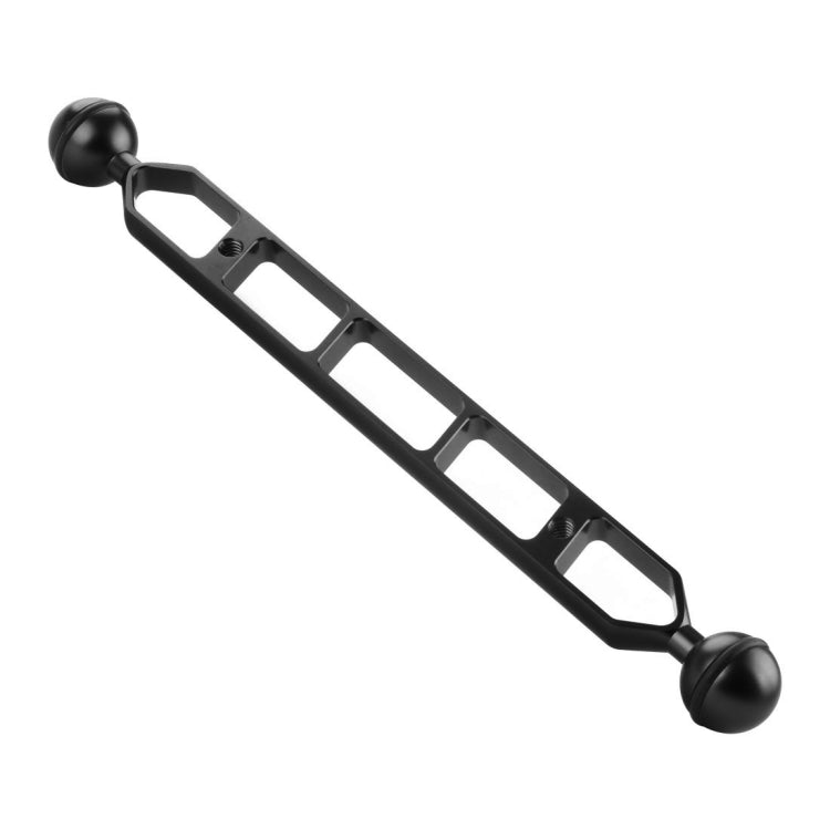 PULUZ Braccio a doppia sfera in lega di alluminio da 11,0 pollici 27,9 cm, diametro sfera: 25 mm, 11.0 inch (Black), 11.0 inch (Blue), 11.0 inch (Red)