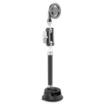 PULUZ Supporto magnetico per tablet, supporto per braccio a ventosa per auto, con morsetto per telefono, Car Suction Cup Arm