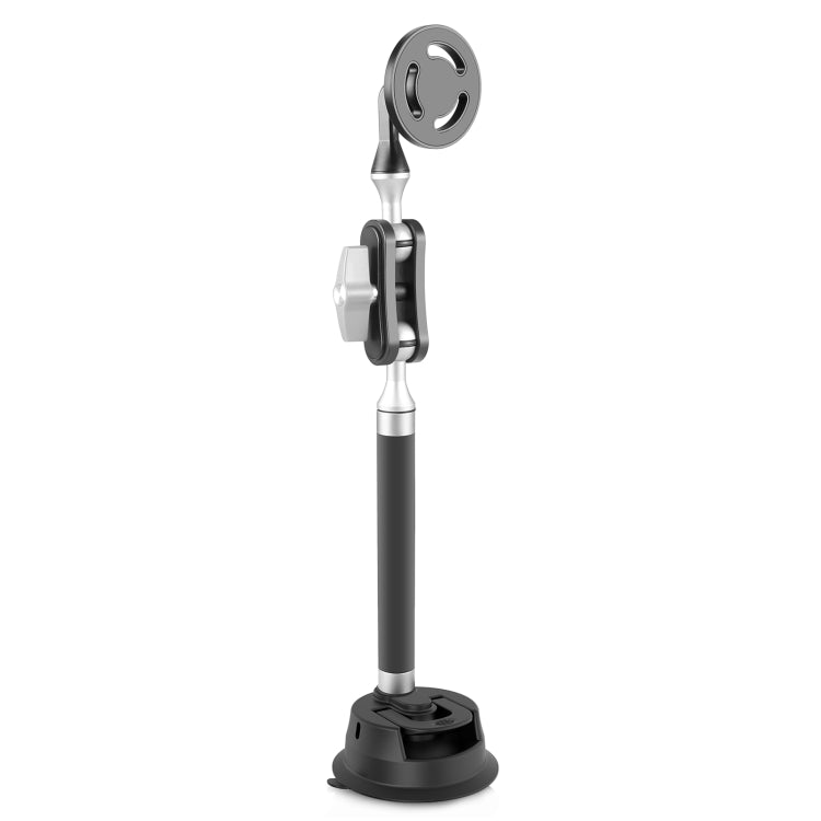 PULUZ Supporto magnetico per tablet, supporto per braccio a ventosa per auto, con morsetto per telefono, Car Suction Cup Arm