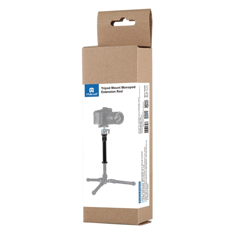 PULUZ Asta di prolunga per monopiede con supporto per treppiede regolabile portatile in metallo per fotocamere DSLR e SLR, Adjustable Tripod