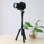 PULUZ Asta di prolunga per monopiede con supporto per treppiede regolabile portatile in metallo per fotocamere DSLR e SLR, Adjustable Tripod