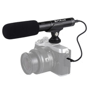 Microfono condensatore shotgun con cavo audio 3,5 mm