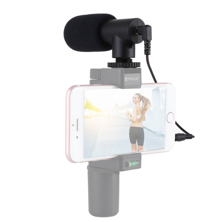 Microfono stereo 3,5 mm per interviste e vlogging