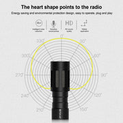 Microfono shotgun condensatore con cavo audio 3,5 mm