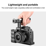 Stabilizzatore gabbia videocamera PULUZ con maniglia per Canon EOS M50, For Canon EOS M50