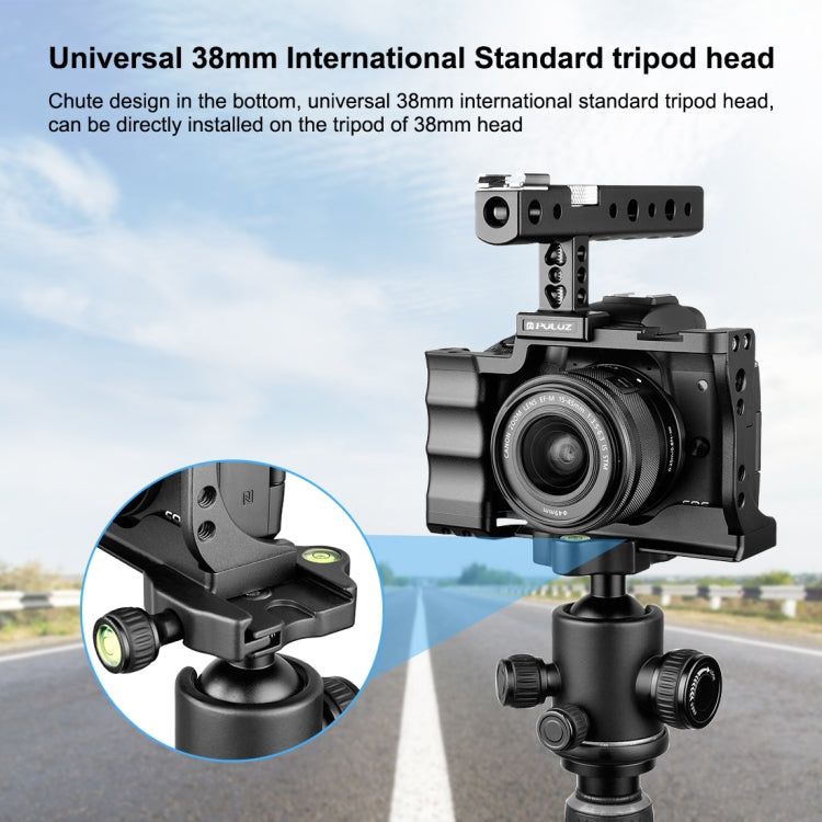 Stabilizzatore gabbia videocamera PULUZ con maniglia per Canon EOS M50, For Canon EOS M50