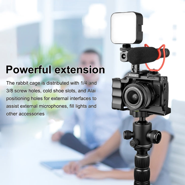 Stabilizzatore gabbia videocamera PULUZ con maniglia per Canon EOS M50, For Canon EOS M50