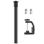 Kit supporto monopiede per asta centrale per estensione supporto luce PULUZ C con morsetto, lunghezza asta: 33-60 cm, C Clamp Extension Rod