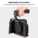 PULUZ Stabilizzatore Gabbia Videocamera per Canon EOS R5 / R5C / EOS R6 / R6 II, senza Maniglia, For Canon EOS R5 Cage