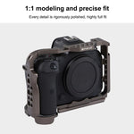 PULUZ Stabilizzatore Gabbia Videocamera per Canon EOS R5 / R5C / EOS R6 / R6 II, senza Maniglia, For Canon EOS R5 Cage